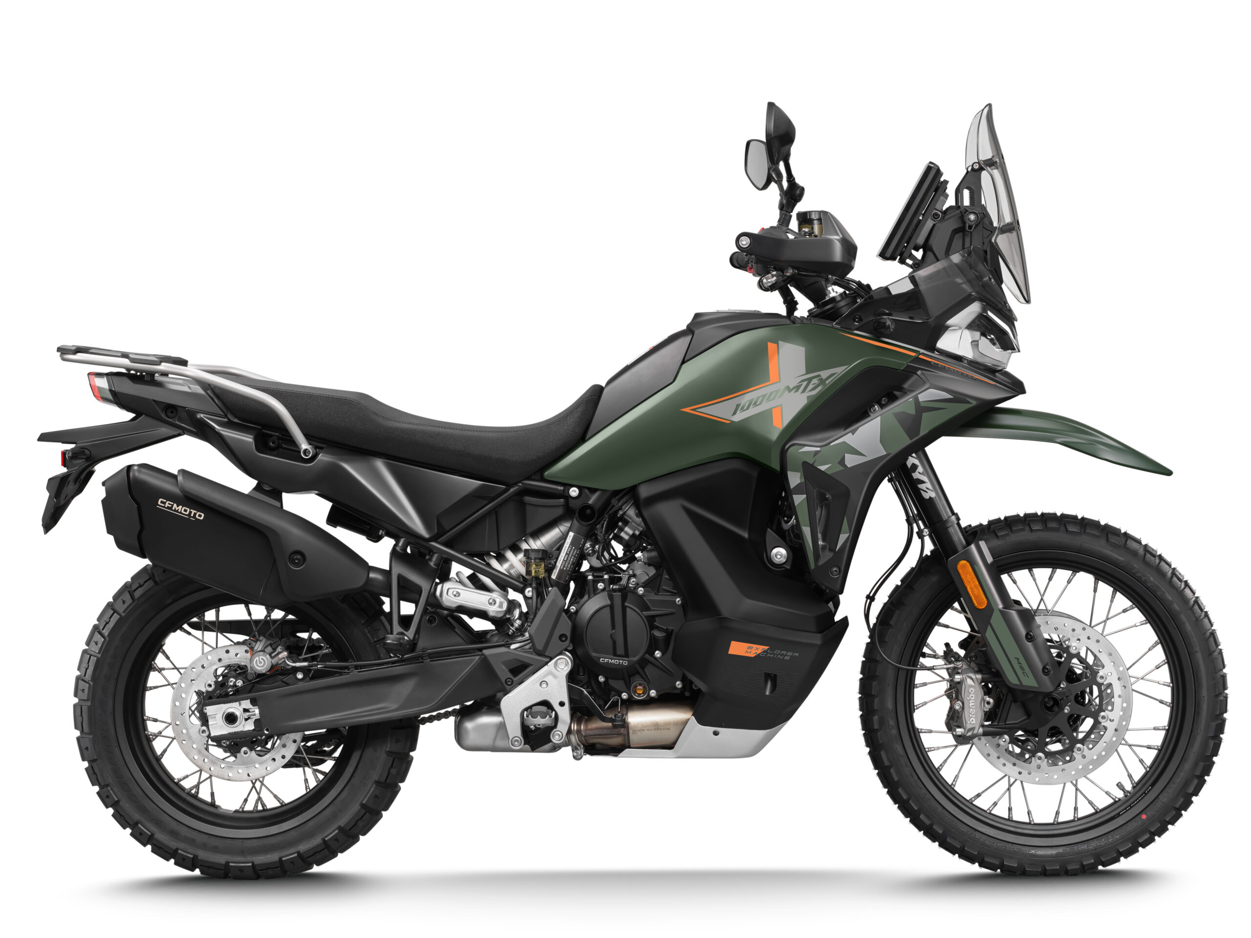 1000MT-X タクティカルグリーン 右側面