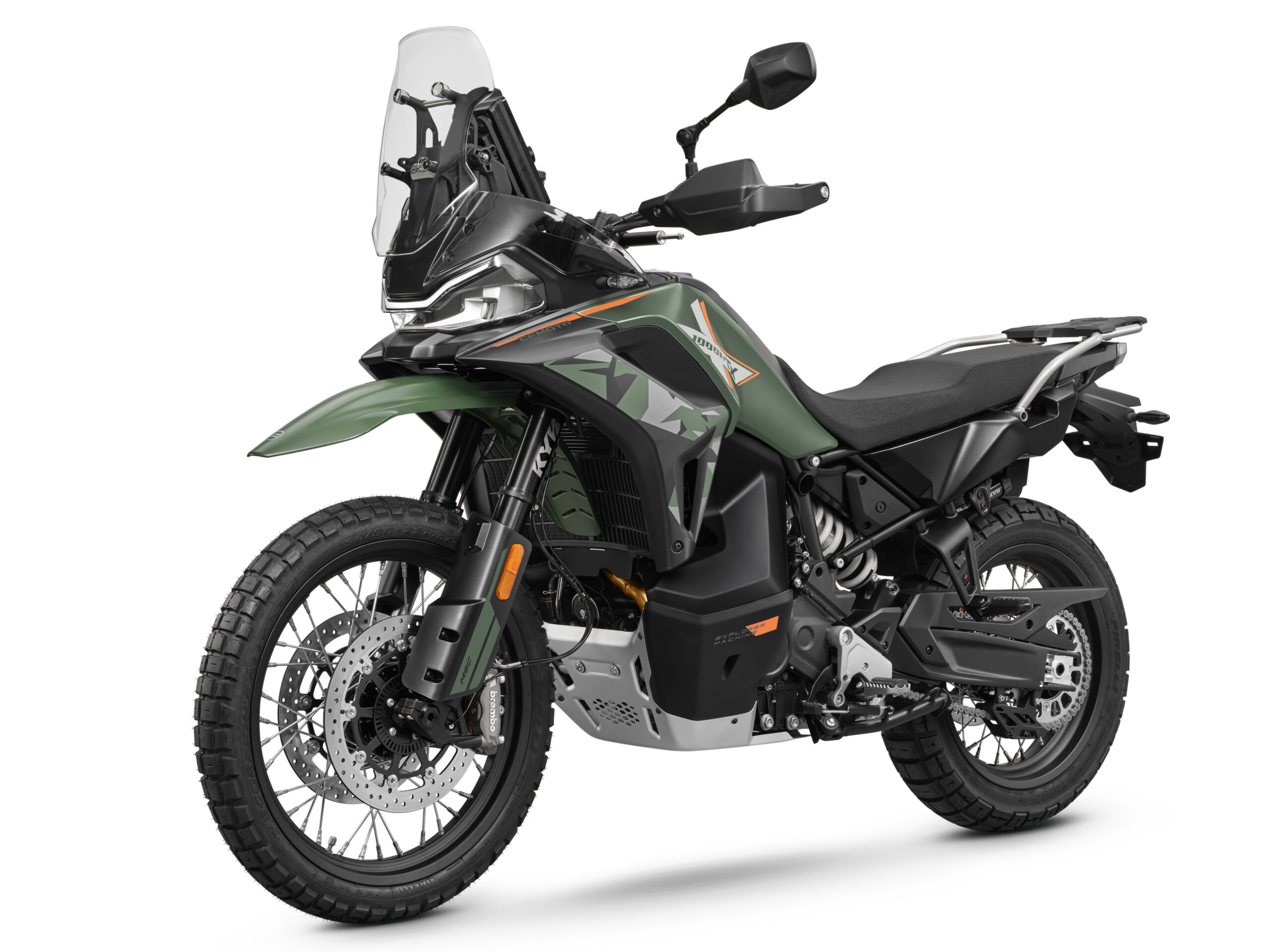 1000MT-X タクティカルグリーン 左斜め前